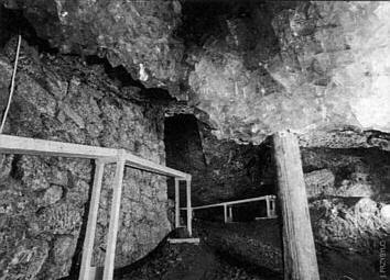 Crystal caverns in Wieliczka mine