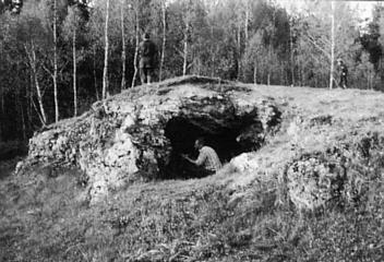 entrance of Cave in Laski