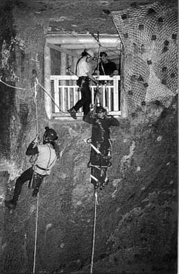 Exercises in Wieliczka Salt Mine, photo: W. Sieprawski