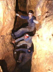 W jaskini Niespodzianka, fot. J. Szumigaj