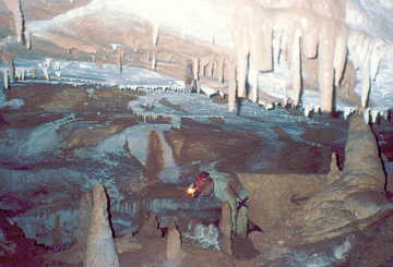 Widok z grani koo jaskini na morze Liguryjskie 