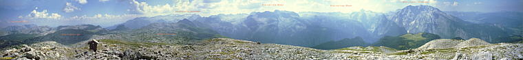 Panorama ze szczytu Kahlersberg (2350m npm) - 600 kb